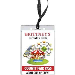 County Fair VIP Pass Invitation