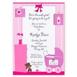  Decorating for a Girl Baby Shower Invitation Health 