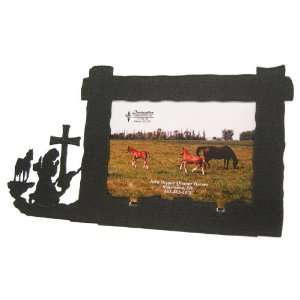  Cowgirl PRAYER 4X6 Horizontal Picture Frame