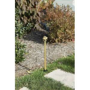   EL2 N Brass Adjustable Pathlyte Low Voltage Patio, Lawn & Garden