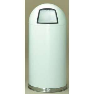  Witt 20DT Metal Series 20 Gallon Dome Top Trash Can in 