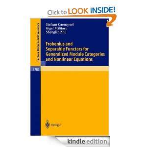 Frobenius and Separable Functors for Generalized Module Categories and 