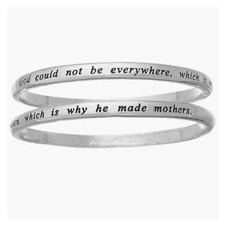  Sentiment Bangle God Could Not Jewelry