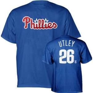   Philadelphia Phillies Blue Name and Number T Shirt