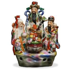  Porcelain Chinese Prosperity Gods