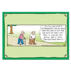  Senior Moments Hilarious Rhymes with Orange Greeting Card 