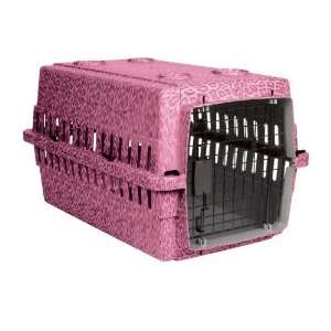   Critter Cribs Pink Catty Critters Fashion Portable Crates Small Pet
