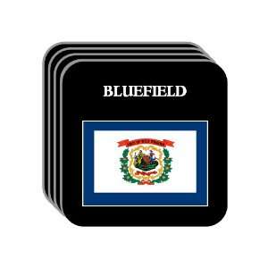 US State Flag   BLUEFIELD, West Virginia (WV) Set of 4 Mini Mousepad 