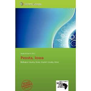  Peosta, Iowa (9786138679523) Jacob Aristotle Books