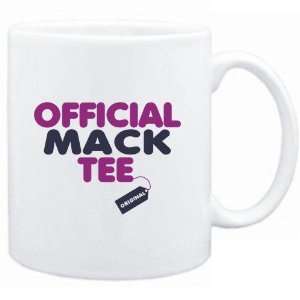  Mug White  Official Mack tee   Original  Last Names 