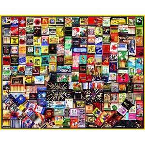    White Mountain Matchbooks Collection Collage (1000pc) Toys & Games