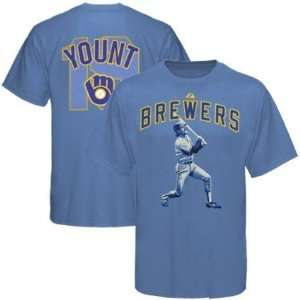  Robin Yount MLB Milwaukee Brewers MVP T Shirt Sports 
