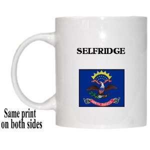  US State Flag   SELFRIDGE, North Dakota (ND) Mug 