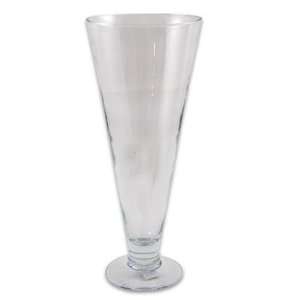  Crisa Clear Vase, 7.25x17.5 