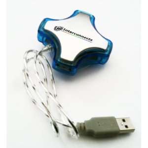  High speed USB 2.0 compact self powered USB Hub with 