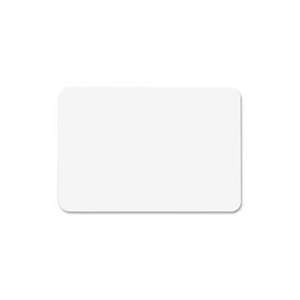  Self Adhesive Name Badges, 3 1/2 x 2 1/4, White, 100/Box 