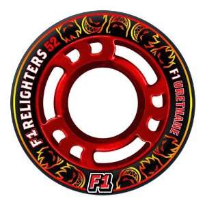  Spitfire F1 Firelighter 52mm Black/Red Skateboard Wheels 