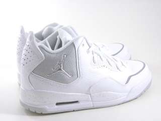 Nike Air Jordan Team Courtside White/Gray Basketball Casual Sneakers 