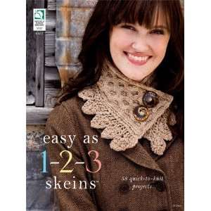  Easy as 1 2 3 Skeins   Knitting Pattern Arts, Crafts 