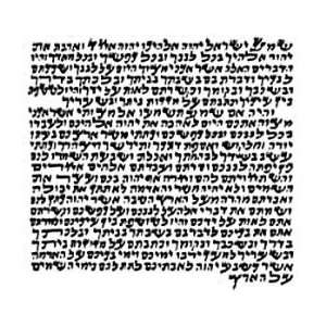  Mezuzah Scroll, Kosher Parchmen #9999