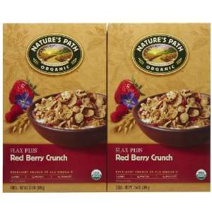 Natures Path NP Flax Plus Red Berry Crunch, 10.5 oz, 2 pk  