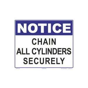   Notice Chain All Cylinders Securely Sign 7902Ws1210E 