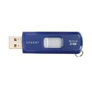  Sandisk 2GB Cruzer Micro BLUE USB 2.0 Drive (SDCZ6 2048 