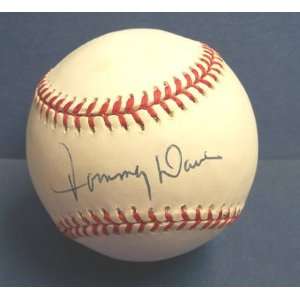  MLB Dodgers Tommy Davis # 12 Autographed Baseball Sports 