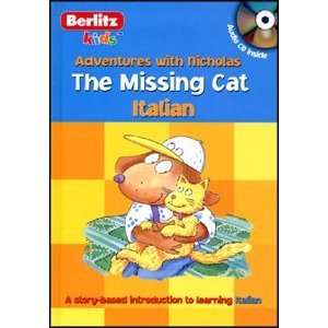   With Nicholas   The Missing Cat Italian Storybook With CD Electronics