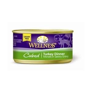  Wellness Cat Dinner Cubed Turkey