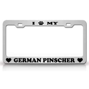  I PAW MY GERMAN PINSCHER Dog Pet Animal High Quality STEEL 