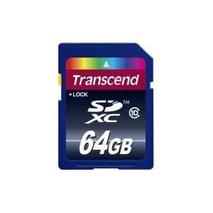  64GB SDXC Flash Memory Card Class10 TRASDXC64GB10 Office 