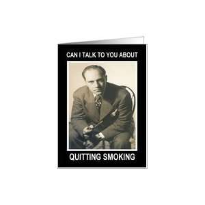  Congratulations Quit Smoking   Retro Funny Card Health 