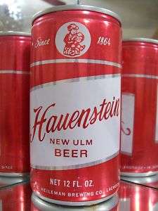 HAUENSTEIN RED OLD BEER CAN ALUM STAY TAB  