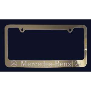  Mercedes Benz License Plate Frame (Zinc Metal) Everything 