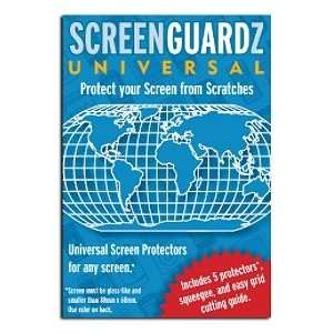  ScreenGuardz Universal Cell Phone & PDA Screen Protector 