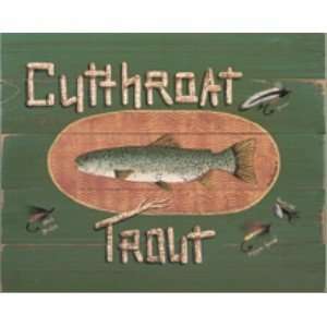  Cutthroat Trout, Framed