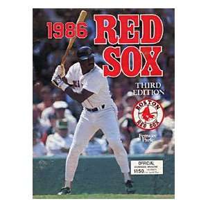 Boston Red Sox Unsigned 1986 Baseball 3rd Edition Scorebook  