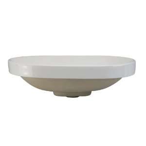  Decolav 1457 CWH Classically Redefined Oval Semi Recessed 