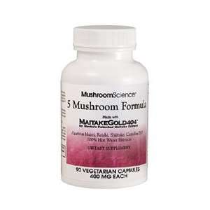  5 Mushroom Formula by Mushroom Science   90 Vcaps Health 