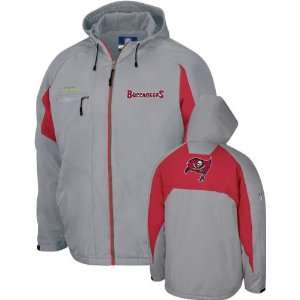 Tampa Bay Buccaneers  Grey  2008 Shuttle Midweight Coaches Jacket 