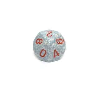 Speckled 16mm Polyhedral Air d10 Dice Toys & Games