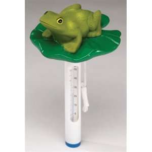   Ocean Blue Water Products 150058 Floating Frog Thermometer Sports