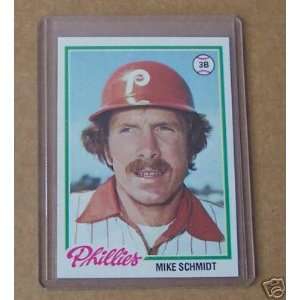  1978 Topps #360 Mike Schmidt   Philadelphia Phillies 