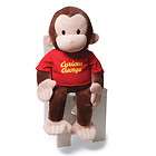 curious george giant plush 26 inch doll made by gund one day shipping 