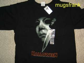 Nwt Michael Myers Halloween Curse Of DVD Cover Shirt  