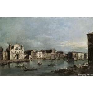    The Grand Canal with Santa Lucia and the Scalzi
