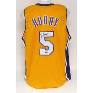  Robert Horry Autographed Uniform   UDA   Autographed NBA 