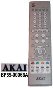 New Akai Samsung TV Remote BP59 00066A PT5598HDI PT5598  