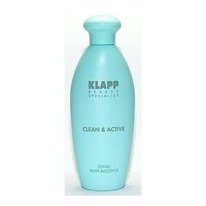  KLAPP CLEAN and ACTIVE TONIC WITH ALCOHOL 250 ml Beauty